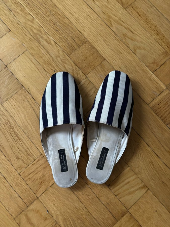 Zara home tofflor mules K p p Tradera 626146893