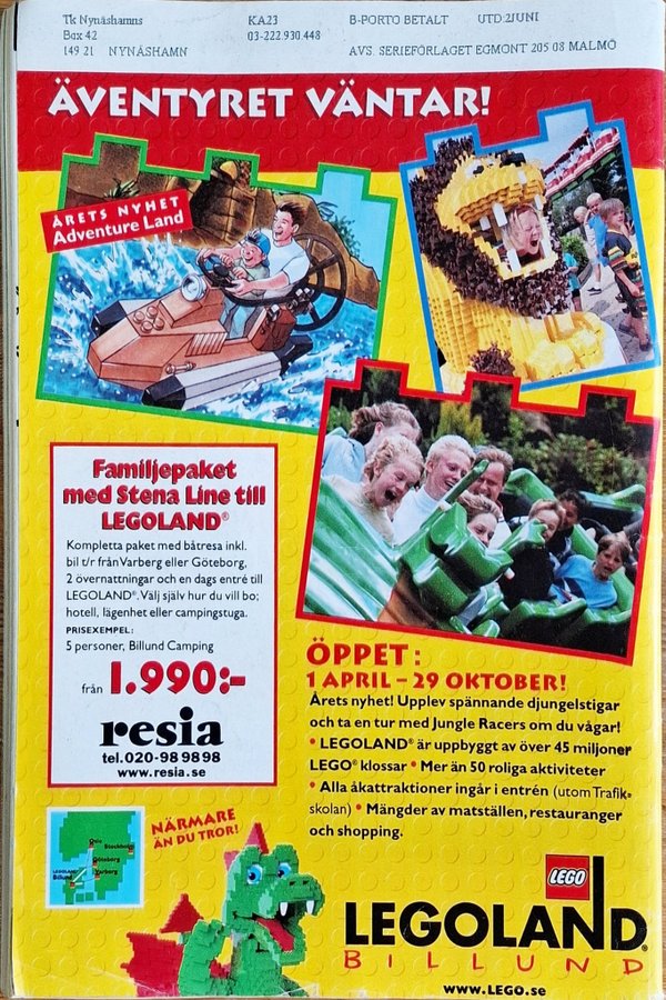 Se produkter som liknar Kalle Anka 23/24 1999 på Tradera