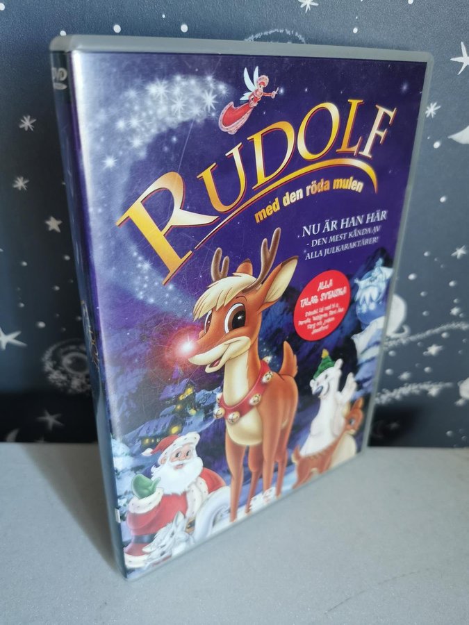 RUDOLF med den röda mulen (1998) Svensk DVD! JU.. Köp på Tradera
