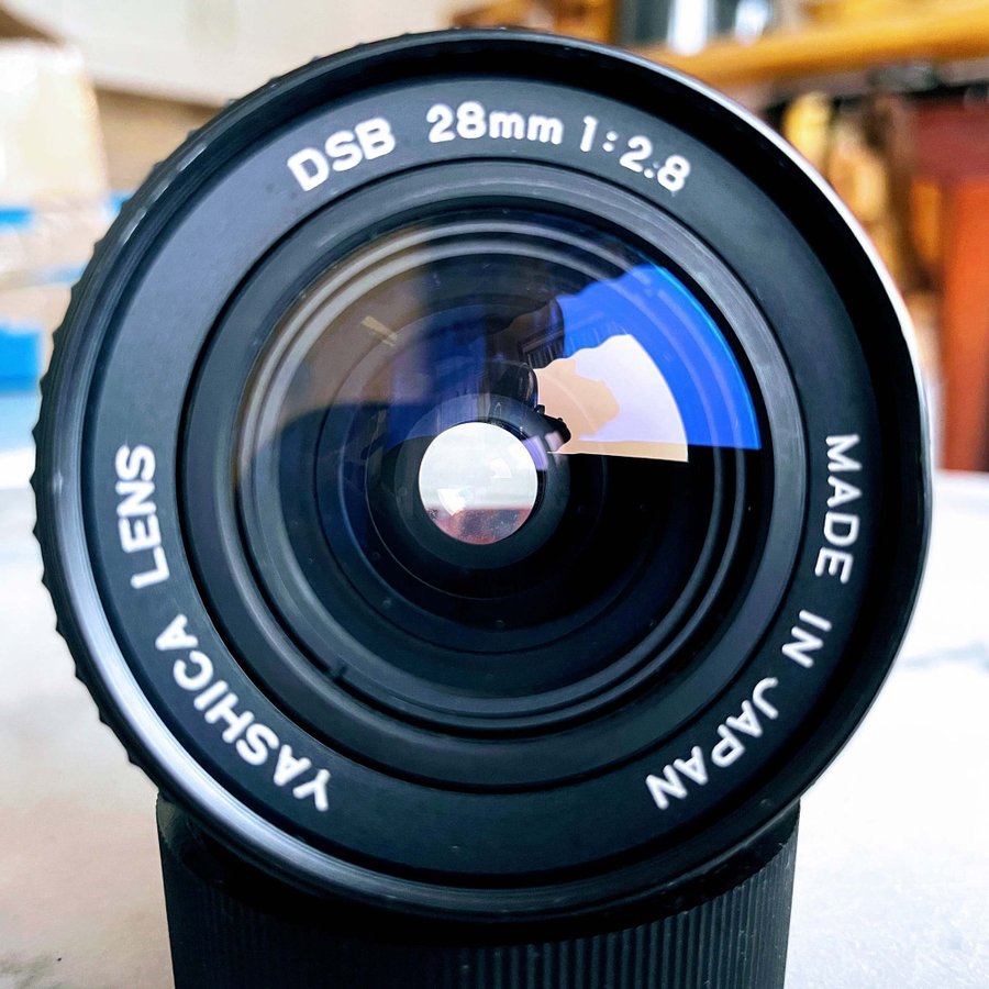YASHICA DSB 28mm f2.8 Contax CY lens mount 28f/.. | Köp på Tradera