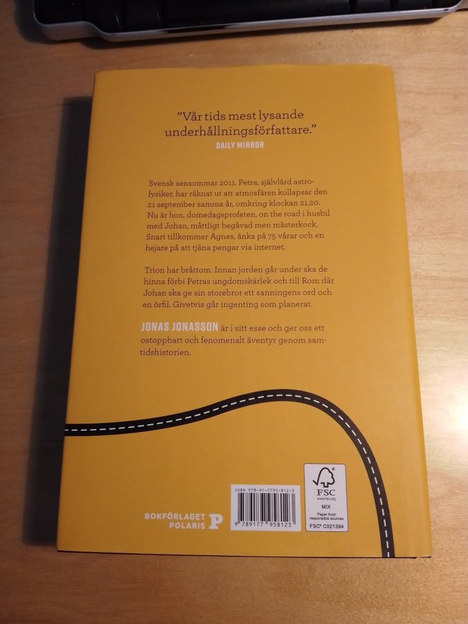 Jonas Jonasson Profeten och idioten inbunde.. Köp på Tradera (620289867)