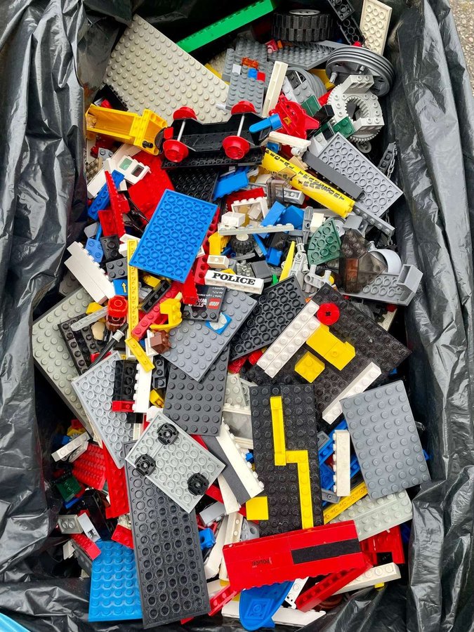 Blandat Lego 10 kg b. Kop fran Raptor.Redistribution pa Tradera 647172839