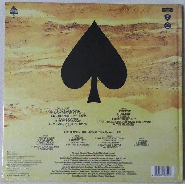 欧3discs LP Mot?rhead Ace Of Spades BMGCAT432TLP BMG /01350 s-l400.jpg