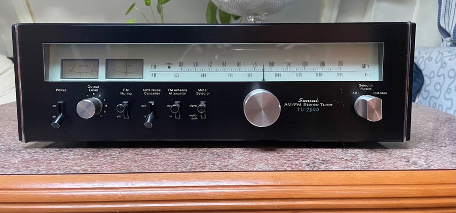 Sansui AM/FM Stereo Tuner TU-7900 | Köp på Tradera (754051544)
