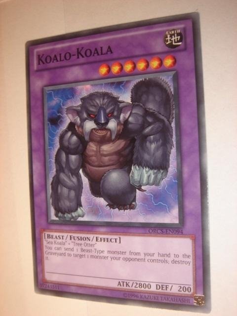 Yu-Gi-Oh! Fusion Set - Koalo-Koala + Tree Otter + Sea Koala - Ungraded, Near Mint Condition Yu-Gi-Oh! Fusion Set - Koalo-Koala + Tree Otter + Sea Koala - Ungraded, Near Mint Condition