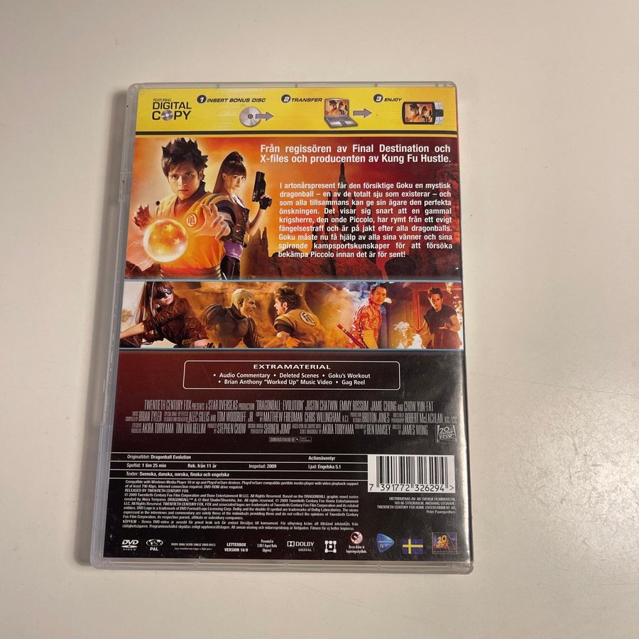 Dragon Ball Evolution: Z Edition (DVD)