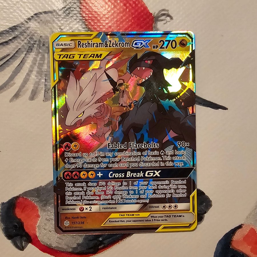 Reshiram & Zekrom Tag Team GX - 157/236 - Ultra Rare - Pokemon