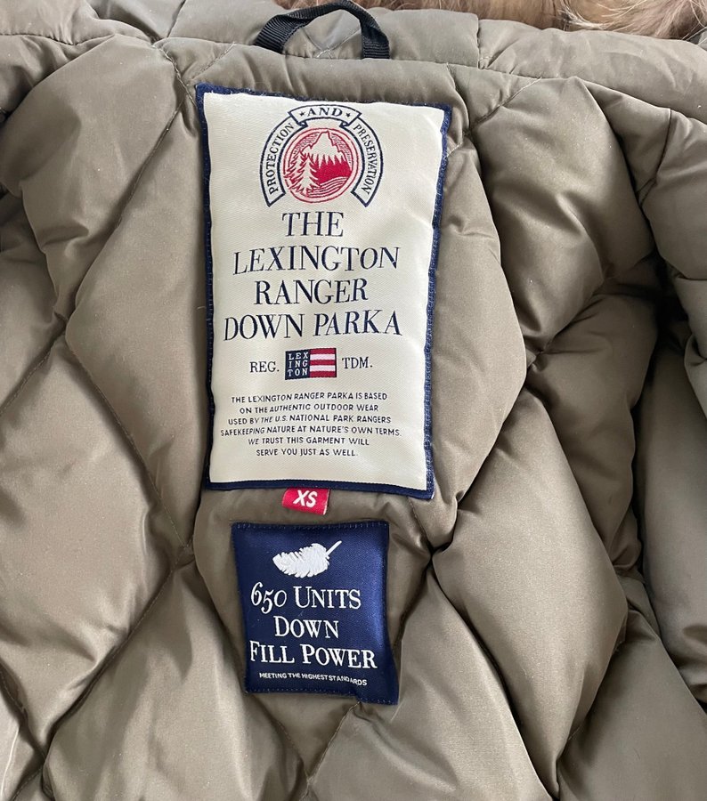 Lexington Ranger Down Parka st. XS