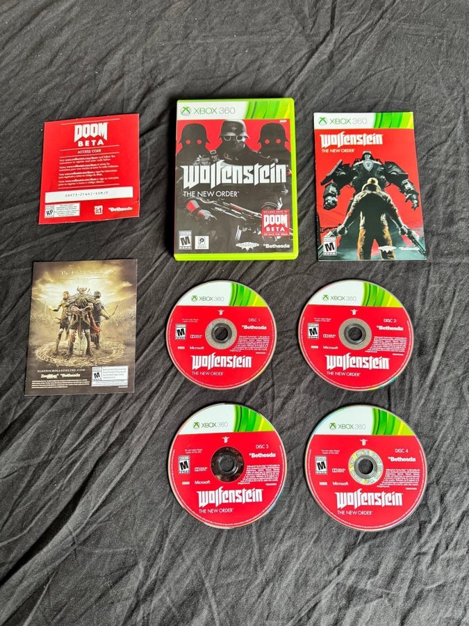 Wolfenstein The New Order Occupied Edition Xbox 360 (käytetty) CiB