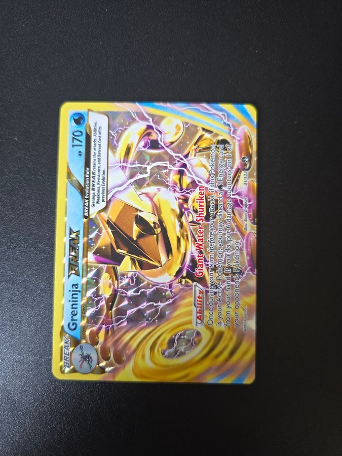 greninja break pokemon card value Pokemon - Greninja-Break (41/122) - XY BREAKPoint main image 1