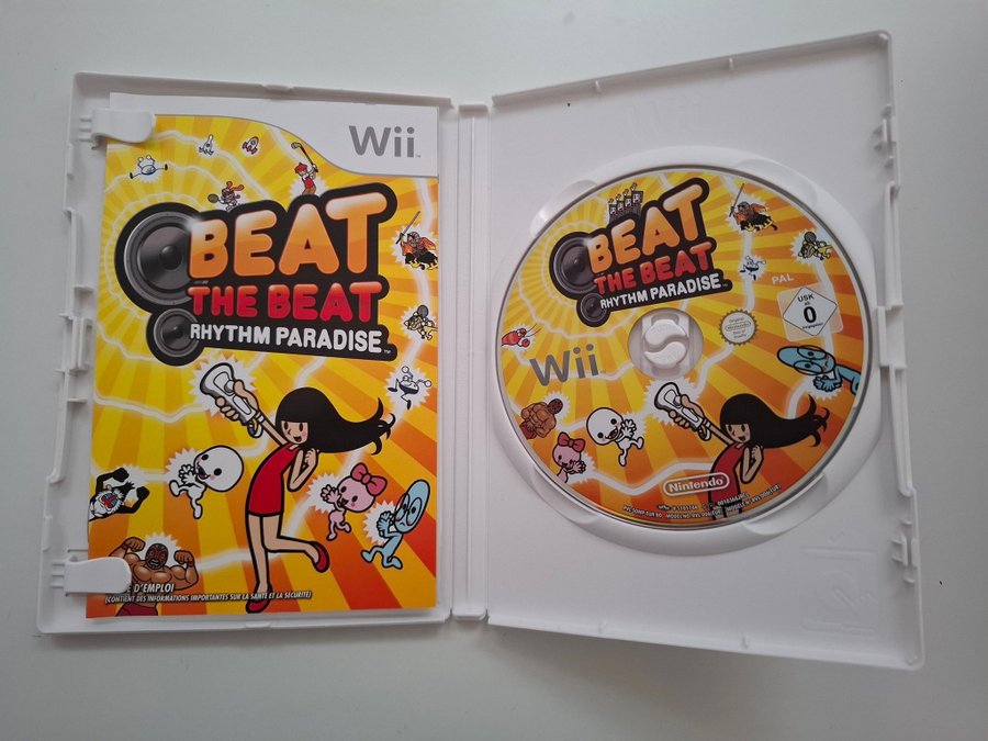 Nintendo Wii Beat The Beat Beat The Beat: Rhythm Paradise Nintendo