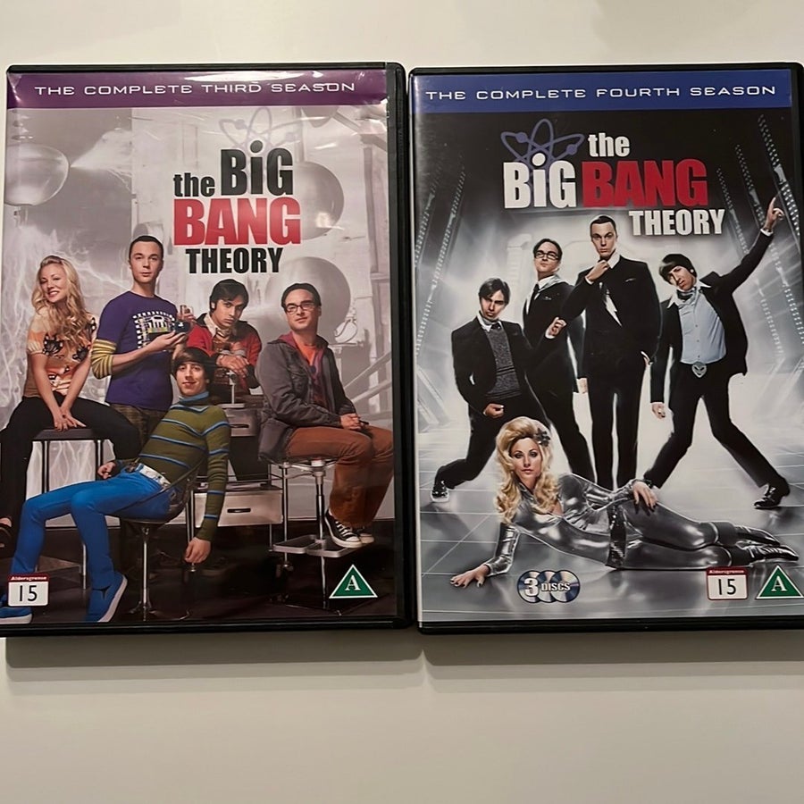 The Big Bang Theory Säsong 3 & 4 DVD | Köp på Tradera (754601740)