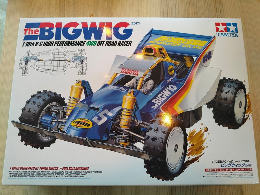 Tamiya The Bigwig 1/10 RC 4WD Off Road Racer | Köp på Tradera