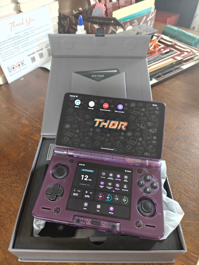 AYN Thor Pro 12+256GB Purple Handhållen Spelkon.. | Köp på Tradera