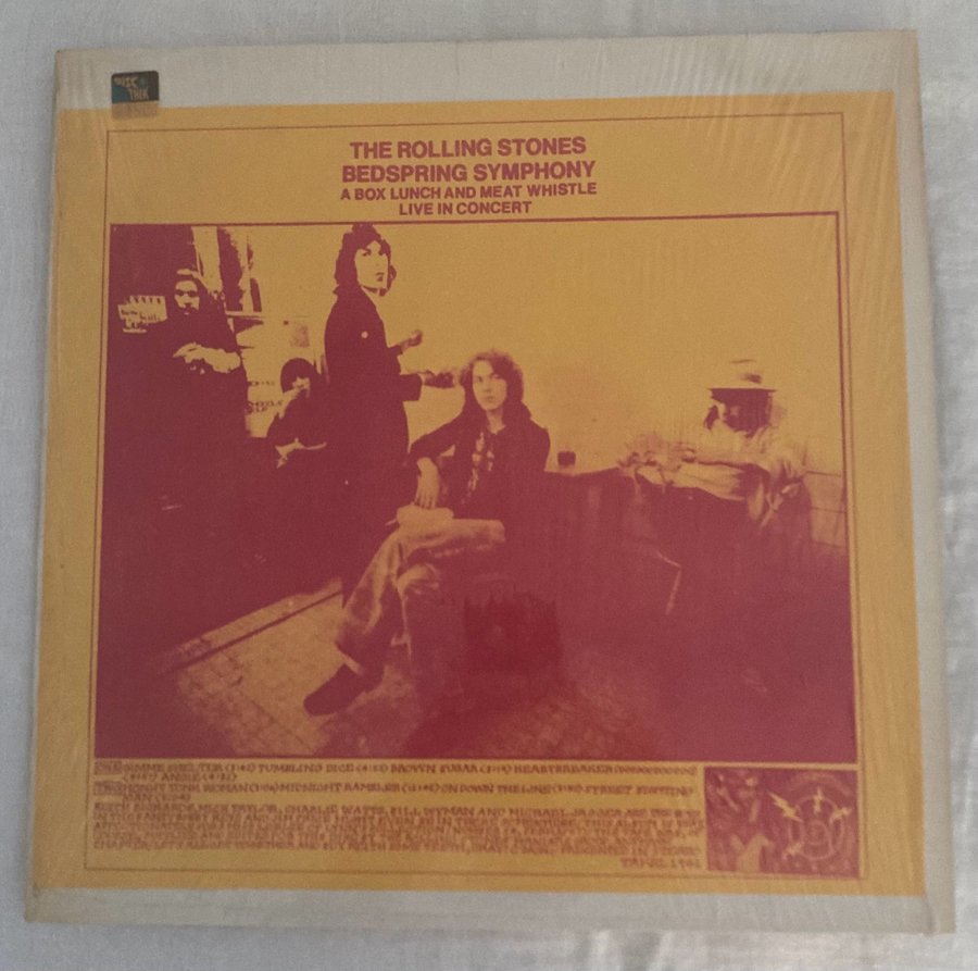 Rolling Stones Bedspring Symphony LP (inplastad) | Köp på Tradera