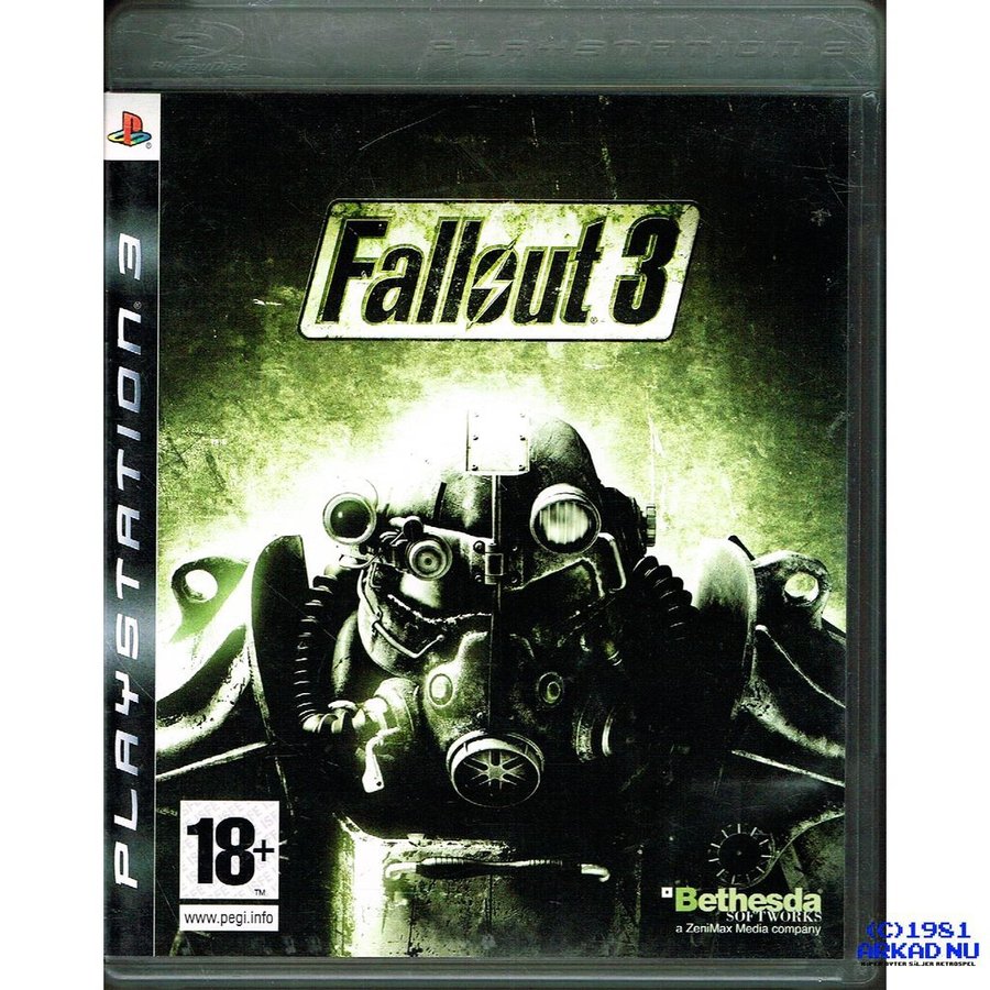 Fallout 3 Ps3 Kop Fran Arkadnu Pa Tradera