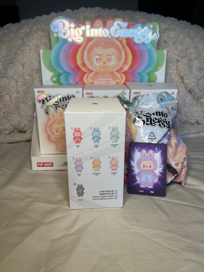 THE MONSTERS Big into Energy ラブブLUCK Labubu Luck (X-Ray Verified) – THE MONSTERS Big Into Energy