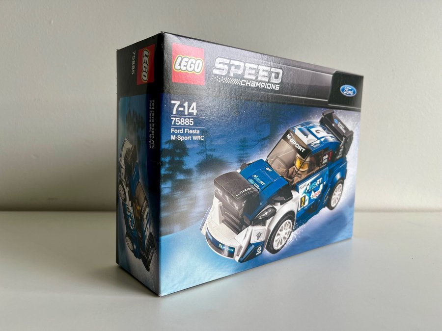 Rally Car Lego Speed Champions Ford Fiesta Instructions LEGO Speed