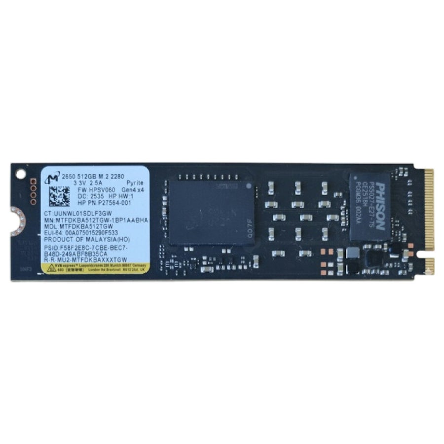 内蔵型SSD Micron 2650 512GB NVMe SSD Gen4 M.2 2280 512GB Micron 2650 M.2 2280.. | Köp från TeknikFrontenAB på Tradera
