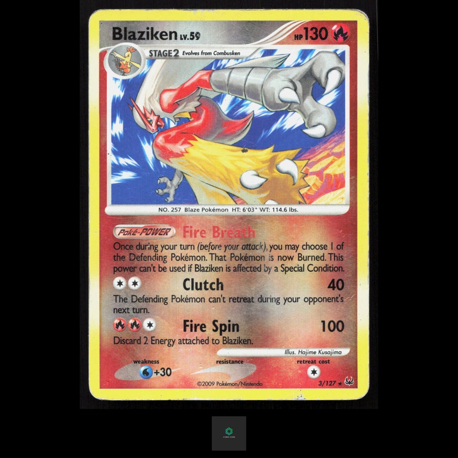 Blaziken 3/127 Reverse Holo .. | Köp från CardioCardsAB på Tradera ...