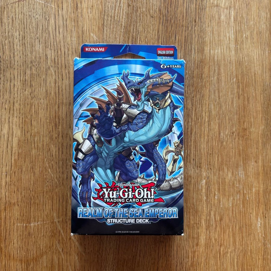 Yu-Gi-Oh! Realm of the Sea Emperor Structure Deck | Kp p Tradera  (731743351)