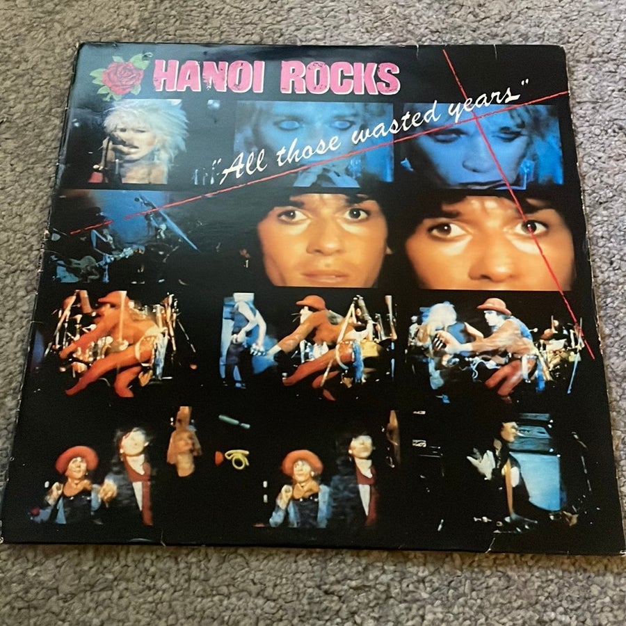 Hanoi Rocks - All Those Wasted Years (Vinyl) | Köp på Tradera