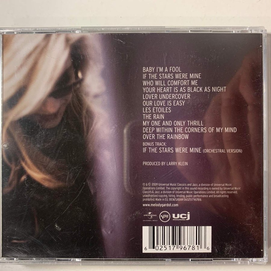 MELODY GARDOT - MY ONE AND ONL.. | Köp från Retrobörsen på MELODY GARDOT - MY ONE AND ONL.. | Köp från Retrobörsen på