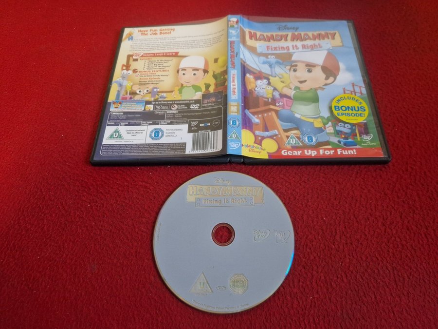 Se produkter som liknar DISNEY HANDY MANNY FIXING IT .. på Tradera