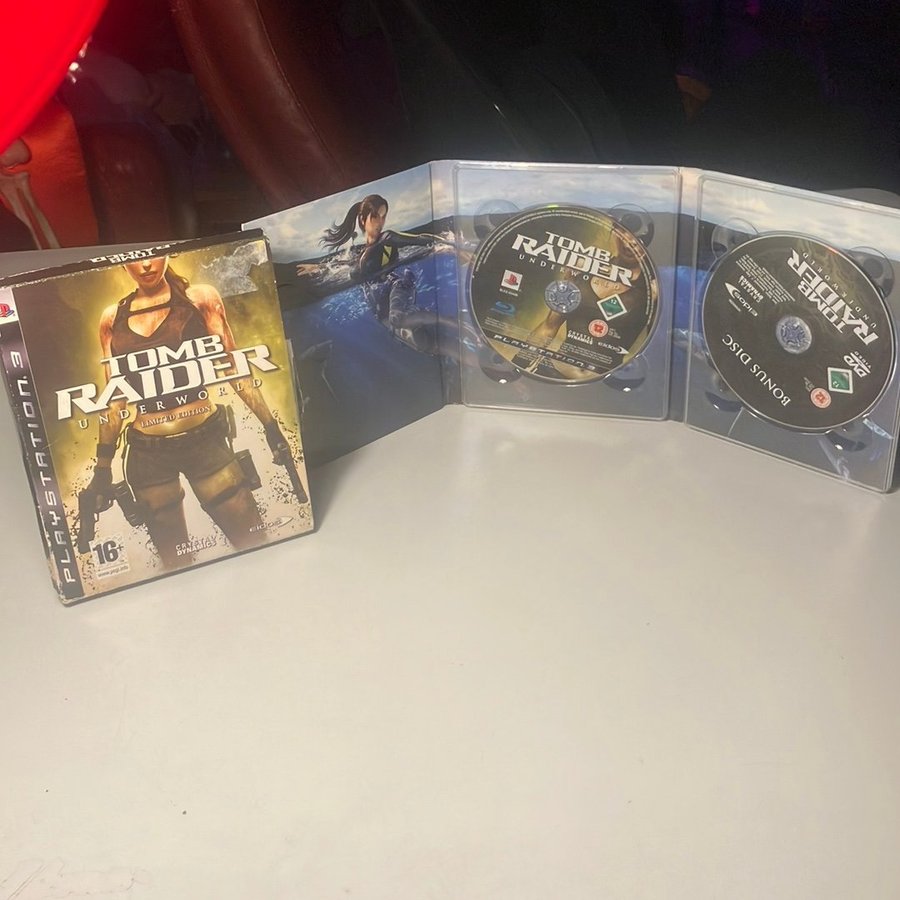 Tomb Raider Underworld Ps3 Game - Pre-Owned In Very Good Condition PS3 Game