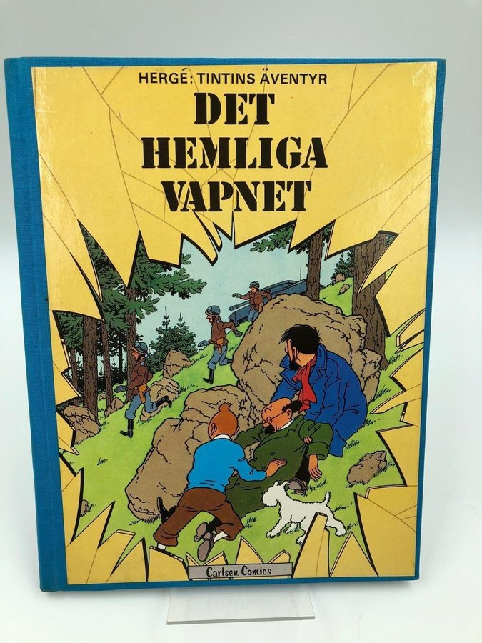 Det Hemliga Vapnet Herge Tintins Äventyr Ovanligt! Bibliotek utgåvan!