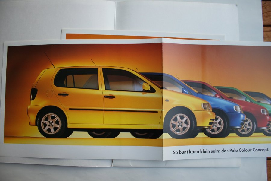 Se produkter som liknar VW Polo Colour Concept broschyr pa Tradera 637657236