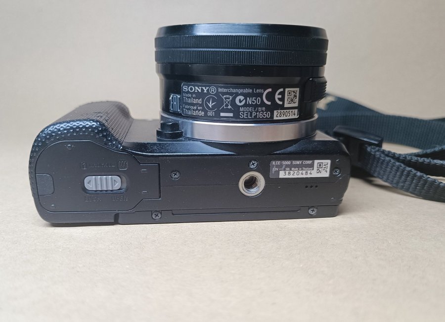 Ilce 5000 Sony A5000 Objektiv Sony Alpha A5000 Svart Köp Från