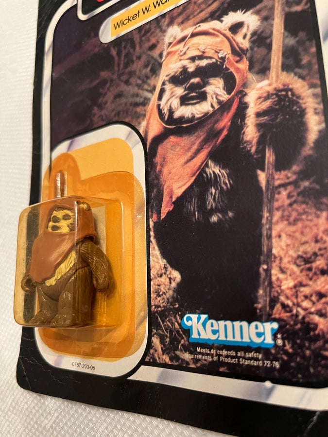Star Wars Vintage Wicket W. Warrick 1983 MOC 77.. | Köp på Tradera 