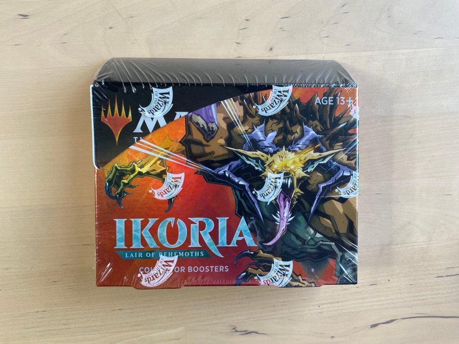 ikoria lair of behemoths collector booster box Amazon.com: Magic: The Gathering Ikoria: Lair of Behemoths Collector Booster  | 15 Card Booster Pack main image 0