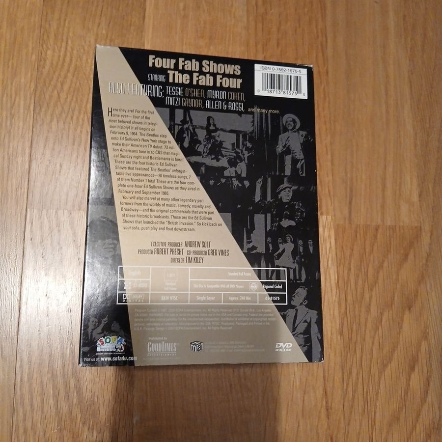Four Complete Historic Ed Sullivan Shows Featuring the Beatles [2