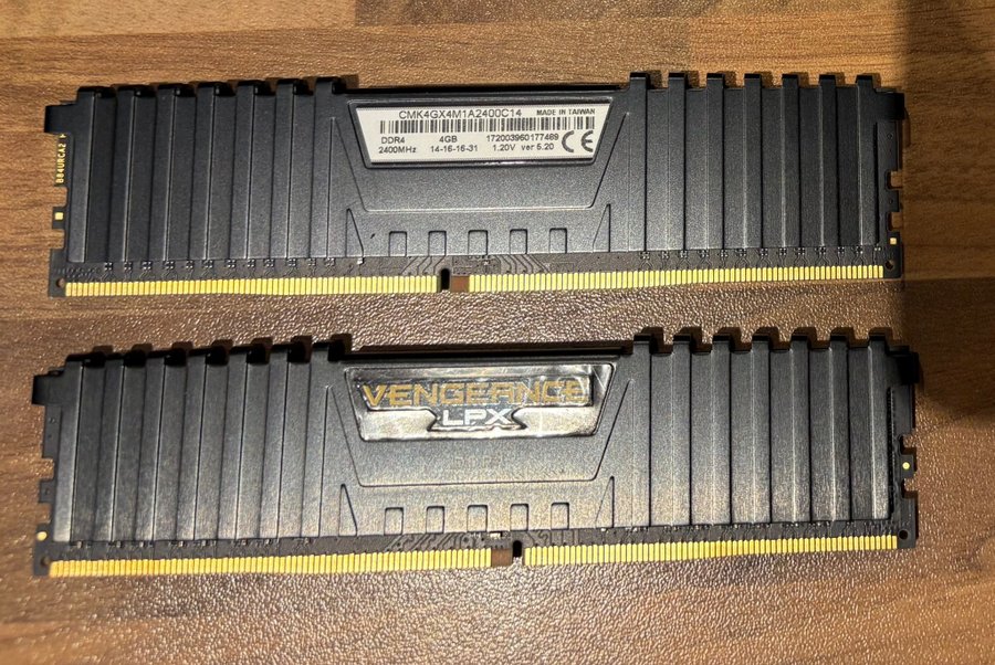 4gb Ddr4 8gb Corsair Vengeance Ddr4 2400mhz Desktop Ram Vengeance