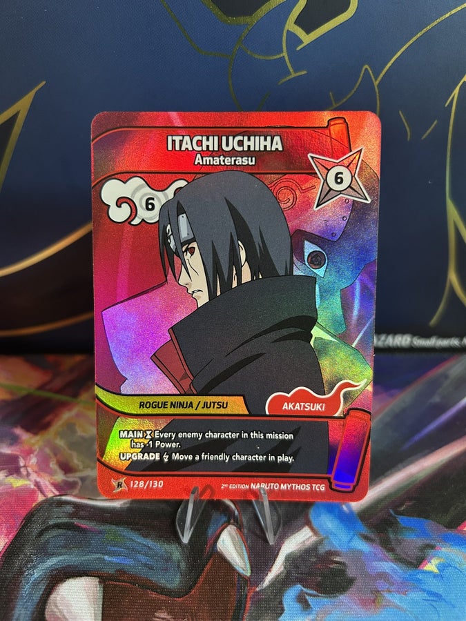 Itachi Uchiha Amaterasu Naruto Mythos TCG Kort | Köp på Tradera