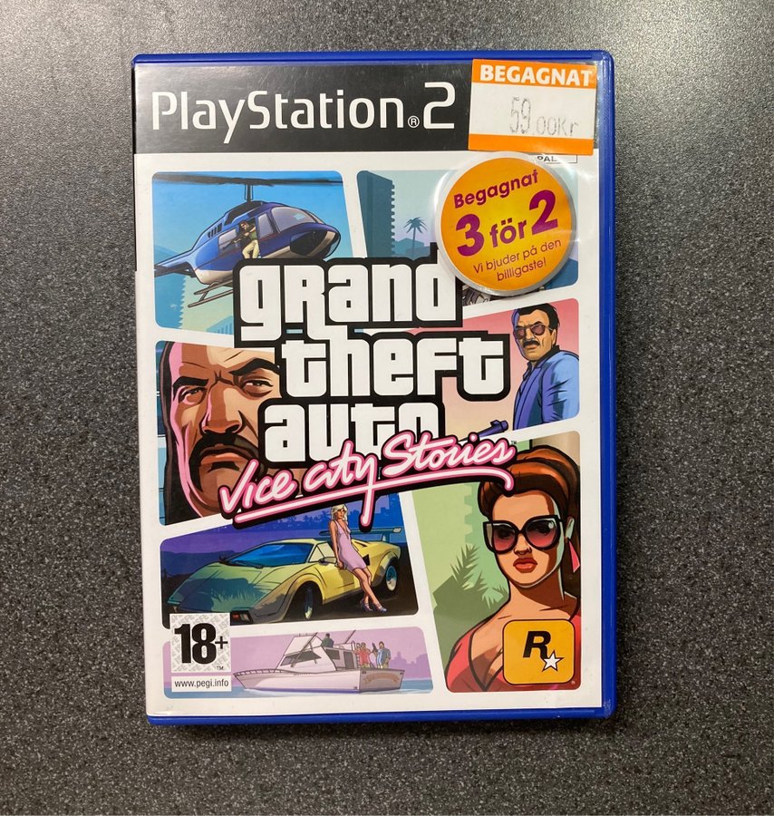 Se produkter som liknar GTA Vice City Stories till PS2! på Tradera