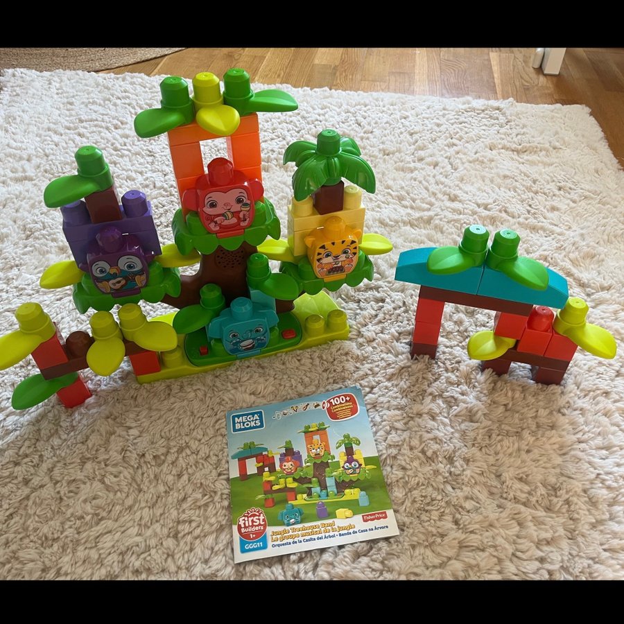 Se produkter som liknar Mega Bloks spelande träd på Tradera