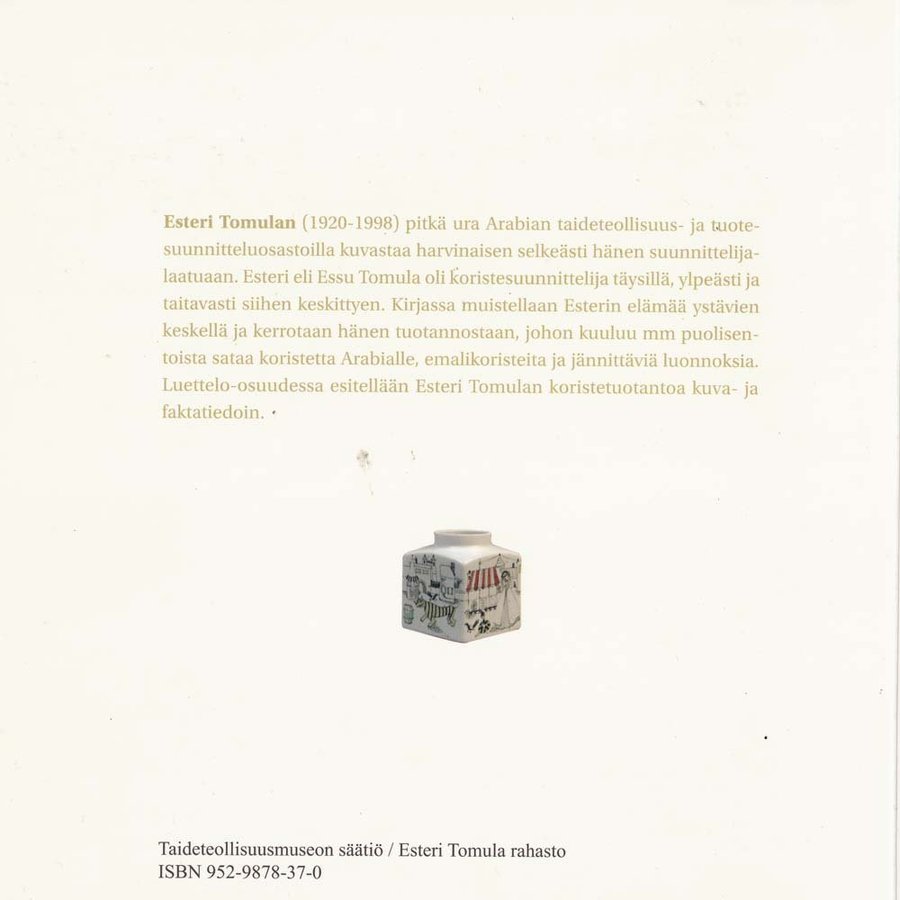BOK: Esteri Tomula Arabia 1947-1984 | Köp på Tradera (729997981)