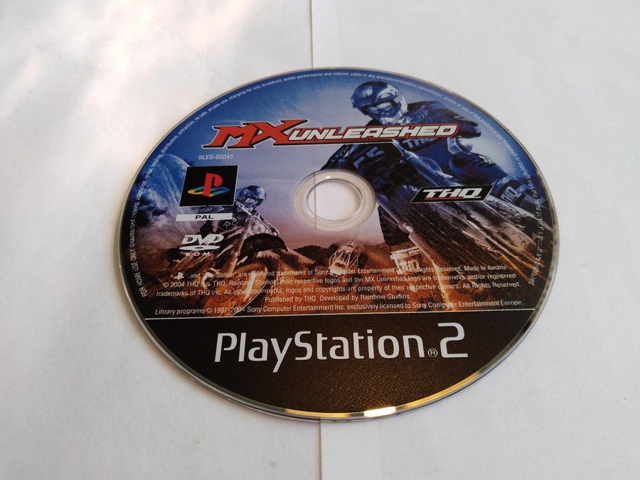 MX unleashed motocross ps2 PlayStation 2 original americano - CDs, DVDs etc  - Cutim Anil, São Luís 1140504743