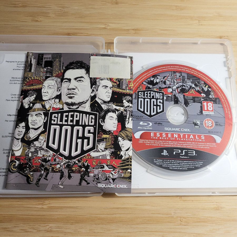  Sleeping Dogs - Playstation 3 : Square Enix LLC: Video