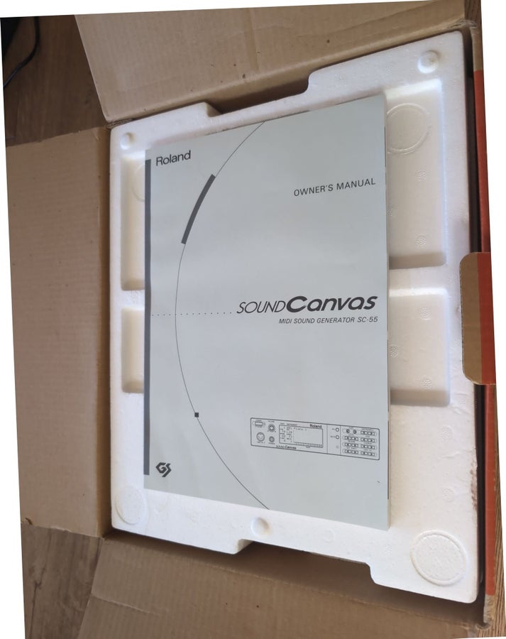Roland Sound Canvas SC-55, General midi, waveta.. | Köp på Tradera