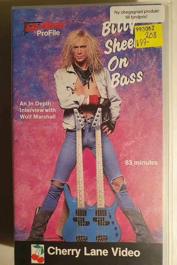 Billy Sheehan On Bass - VHS | Köp på Tradera (753815829)