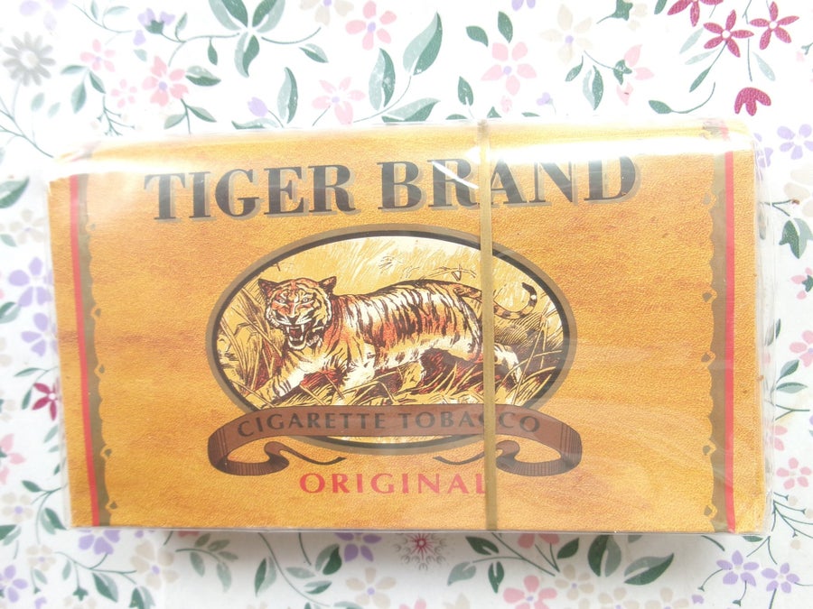 tiger cigarette brand Lot - (2) TIGER CHEWING