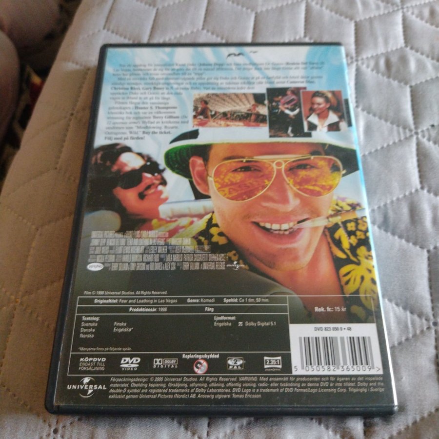 Fear and Loathing in Las Vegas DVD Köp på Tradera (695540586)