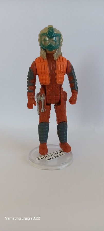 Figurine Kenner MASK Clutch Hawks (1987) - Complète Avec Casque