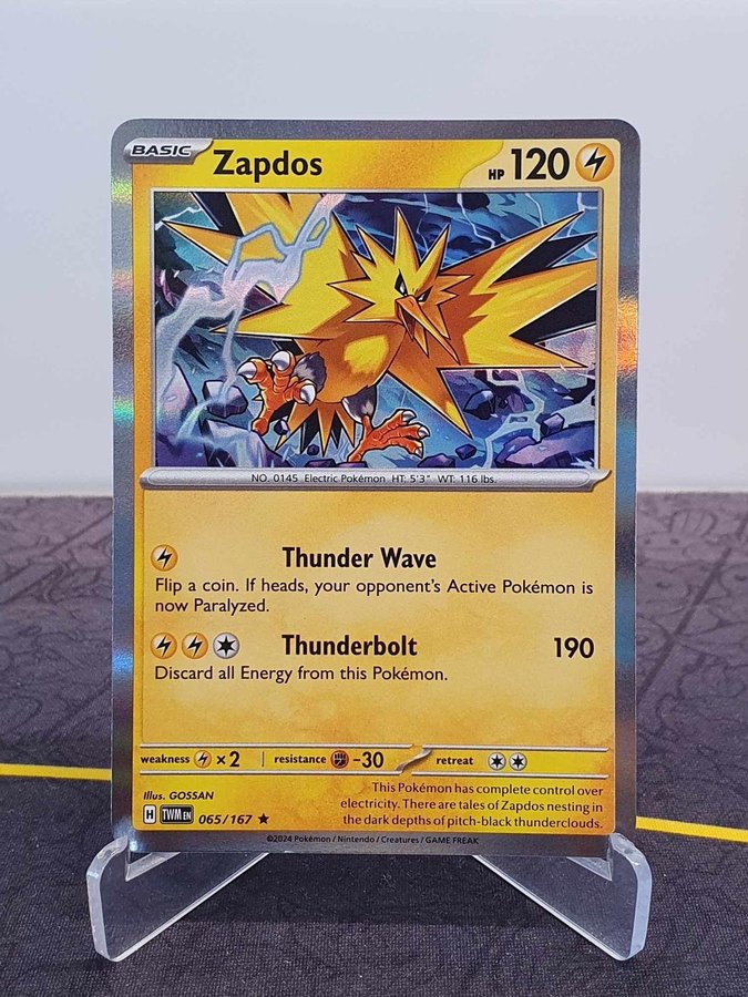 ZAPDOS 065/167 - Holo Rare - Twilight Masquerad.. | Kp p Tradera  (634232815)