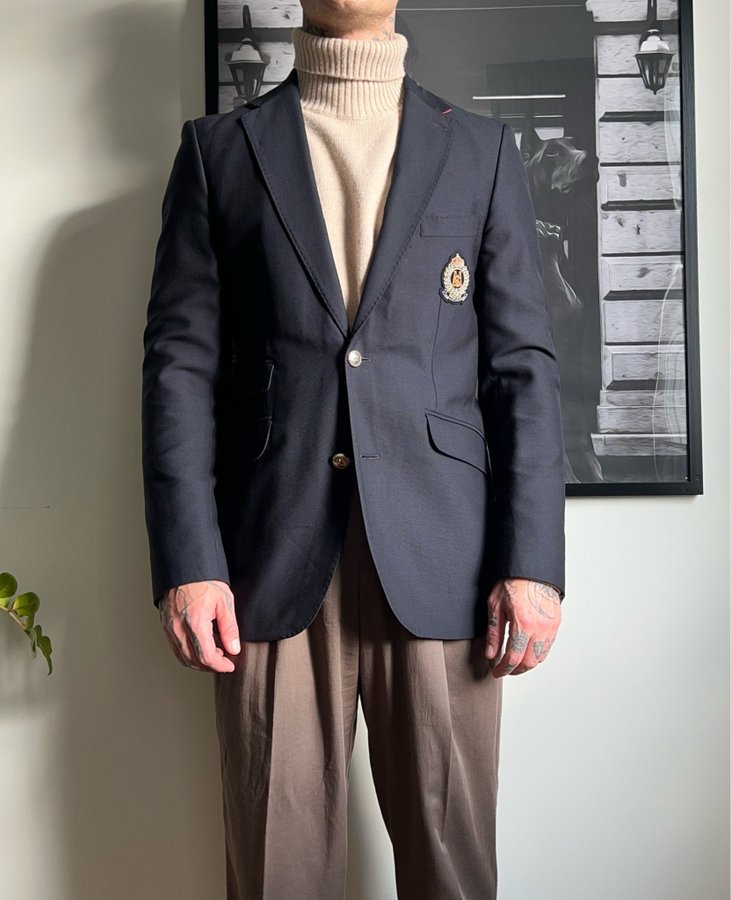 Morris mörkblå club blazer Köp på Tradera (698151410)