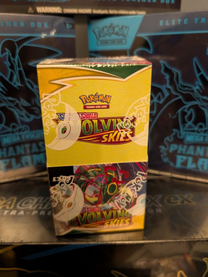 evolving skies half booster box Pokémon Future Flash Korean Booster Box